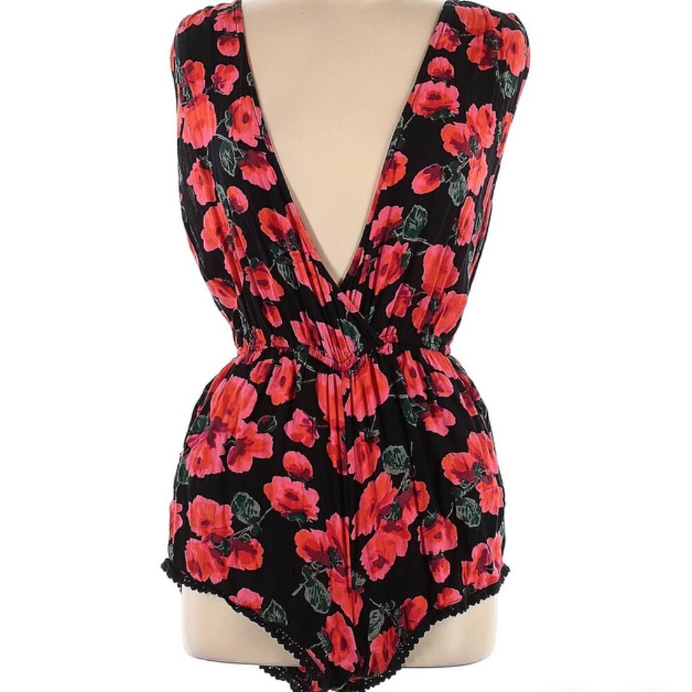 Billabong Floral Motif Romper (Size M)